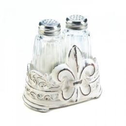Fleur-de-lis S&P Holder Set