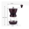 Shipping from USAManual Coffee Grinder Ceramic Coffee Mill High Quality Burr Coffee Grinde Coffee Maker With Grinder For Espresso