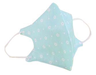 Set Of 12 3D Three-dimensional Masks Disposable Masks Audlt Summer Mask Green