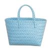 Colorful Woven Shopping Basket Woven Tote Bag Shower Basket #01