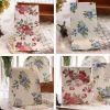 Set of 18 Beautiful Paper Treat Bags Party Favor Bags Candy Bags, Blue Flower