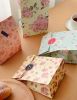 Set of 18 Beautiful Paper Treat Bags Party Favor Bags Candy Bags, Green