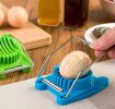 Stainless Steel Mixer Egg Slicer Songhua Preserved Egg Fancy Split Random Color
