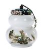 [Gourd Tree] Ceramic Tea Canister Portable Coffee Jar Sealed Tea Caddy