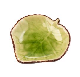 4PCS [Grape Leaf Design] Creative Porcelain Sauce Dishes