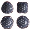 Sets Of 4 Ceramic Sauce Dishes Creative Restaurant Tableware