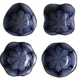 Sets Of 4 Ceramic Sauce Dishes Creative Restaurant Tableware -2