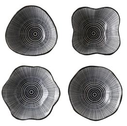 Sets Of 4 Ceramic Sauce Dishes Creative Restaurant Tableware #4