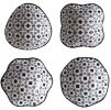 Sets Of 4 Ceramic Sauce Dishes Creative Restaurant Tableware #8