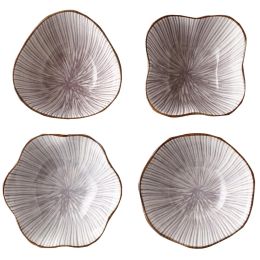 Sets Of 4 Ceramic Sauce Dishes Creative Restaurant Tableware #13