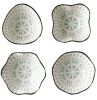Sets Of 4 Ceramic Sauce Dishes Creative Restaurant Tableware #14