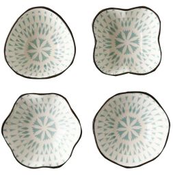 Sets Of 4 Ceramic Sauce Dishes Creative Restaurant Tableware #14