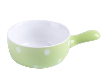 Sets Of 4 Ceramic Sauce Dishes Creative Restaurant Tableware Wave Point