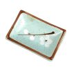 Rectangular Ceramic Sauce Dishes Restaurant Tableware 3PCS