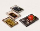 Rectangular Ceramic Sauce Dishes 3PCS Creative Restaurant Tableware