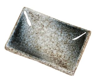 Rectangular Ceramic Sauce Dishes Creative Restaurant Tableware 3PCS
