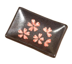 3PCS Rectangular Ceramic Sauce Dishes Restaurant Tableware [8 * 5.5cm]