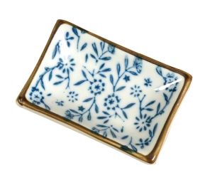 [8 * 5.5cm] 3PCS Rectangular Ceramic Sauce Dishes Restaurant Tableware #8