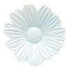 Ceramic Dishes Seasoning Dishes Sauce Plates for Soy Wasabi Flowers [Blue]