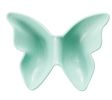 Set of 3 Dishes Seasoning Dishes for Sauce Butterfly [Green]