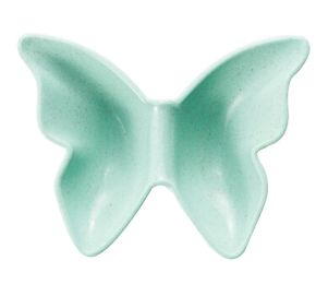 Set of 3 Dishes Seasoning Dishes for Sauce Butterfly [Green]