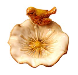 Zakka Multi-Purpose Flowers-Shaped Sauce Dishes [White Lily]