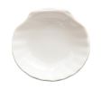 Set Of 4 Off-White Shell-Shaped Porcelain Sauce Dishes