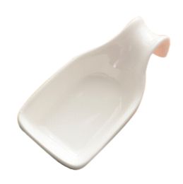 Set Of 4 Zakka Off-White Countryside Porcelain Sauce Dishes
