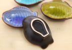 Set of 4 Zakka Multi-Purpose Fish-Shaped Sauce Dishes 9x6.5cm [Green]