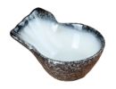 Set of 3 Creative Shape Sauce Dishes&Dessert Bowl [Black&White]