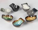 Set of 3 Creative Shape Sauce Dishes&Dessert Bowl [Black]