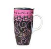 Rouge Vines Mug Big Coffee Mugs Hand Painted Funny Mug Coffee/Tea/Juice/Milk Mug