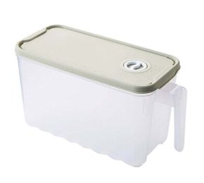 Food Storage Bins Box Grain Crisper with Handle