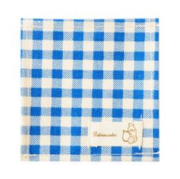 Set of 6 Lovely White&Blue Lattice Square Fabrics Coasters 12x12cm
