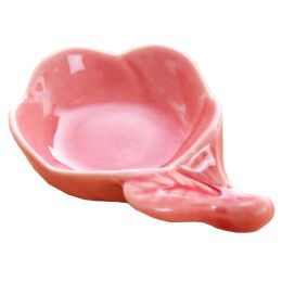 4 PCS Multi-purpose Creative Dishes Tableware Relish Tray Plum Pink
