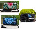 The New Chinese National Style Embroidery Canvas Messenger Bag Coin Purse [A]