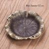 Small Size Metal Pattern Chinese Style Cup Coaster Cup Mat