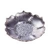 Zine-alloy Metal Lotus Flower Shape Drink Coaster Tea Cup Coaster