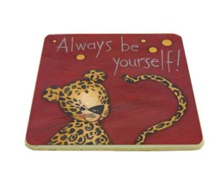 2 Pieces Of ""D"" Models Fashion Cute Children's Cartoon Coasters