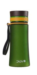 Colorful Plastic Sport Lovers High Capacity Tea Water Space Cup Bottle,green