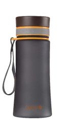 Colorful Plastic Sport Lovers High Capacity Tea Water Space Cup Bottle,gray