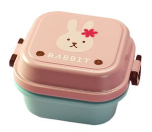 Rabbit Multifunctional Kid's Bento/Lunch Box/Container for Fruit/Salad/Snack