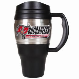 NFL Tampa Bay Buccaneers 20oz Stainless Steel Travel Mug