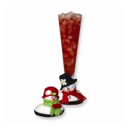 Snow-Couple  Attachable Coasters