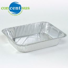 Aluminum 1/2 Size Deep Concentsus Pan - Nicole Home Collection Case Pack 100