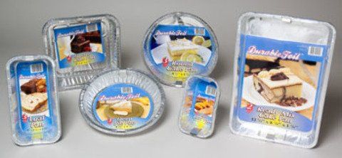 Aluminum Bakeware - 6 Assorted 108 Piece Display Case Pack 108