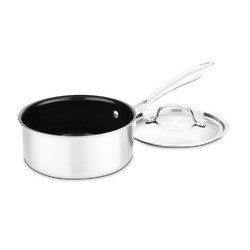 Cuisinart GreenGourmet Tri-Ply Stainless 2 Qt. Saucepan w/ Cover